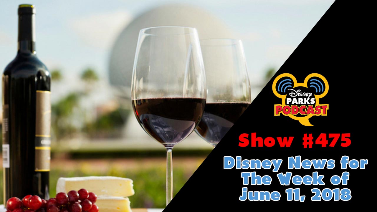Disney Parks Podcast Show #474 – Disney News for The Week of June 11, 2018