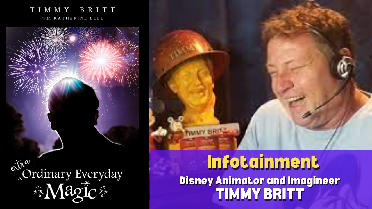 Disney Parks Podcast Show #723- Interview With Disney Animator and Imagineer Timmy Britt